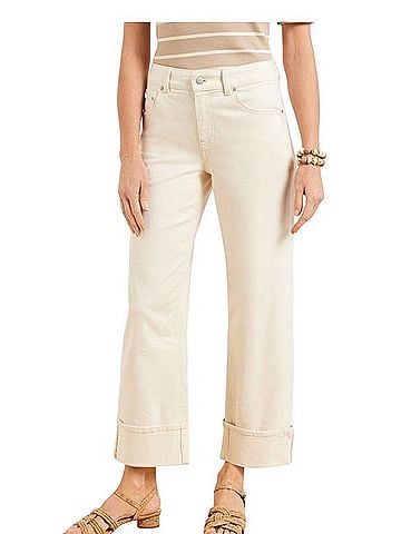 Talbots Straight Ankle Cuff Jean Jeans (view 1)