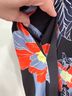 Halogen 100% Polyester Floral Black Red Casual Dress Size XL - photo 4