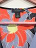 Halogen 100% Polyester Floral Black Red Casual Dress Size XL - photo 5