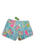Lilly Pulitzer 100% Cotton Floral Multi Color Board Shorts Size 0 - photo 2