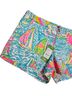 Lilly Pulitzer 100% Cotton Floral Multi Color Board Shorts Size 0 - photo 3