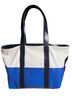 Tory Burch 100% Canvas Ivory Blue Tote One size - photo 2