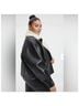 Good American 100% Polyurethane Black Jacket Size 2X - photo 4