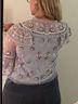 Needle & Thread Floral Gray Pink Blouse Size 8 - photo 5