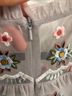 Needle & Thread Floral Gray Pink Blouse Size 8 - photo 8