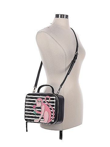Kate Spade New York Rambling Roses Monkey Casie Satchel Leather Satchel (view 2)