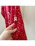 Demetre Print Red White Pullover Sweater Size M - photo 8