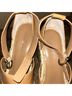 Treasure & Bond 100% Leather Tan Wedges Size 11 - photo 3