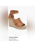 Treasure & Bond 100% Leather Tan Wedges Size 11 - photo 4