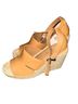 Treasure & Bond 100% Leather Tan Wedges Size 11 - photo 1