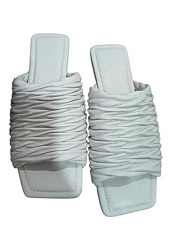 Cos Ruched Slide Sandals Sandals (view 1)
