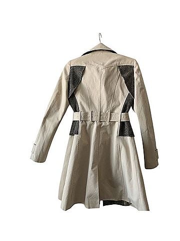 Karen Millen Khaki Coat Coat (view 2)