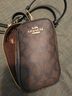 Coach Print Brown Leather Crossbody Bag One size - photo 3