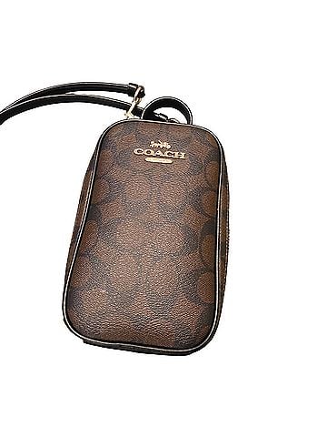 Coach Cross body Coach bag, perfect for cellular phone, keys and lip gloss/stick, PERFECT size!! Leather Crossbody Bag (view 1)