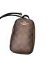 Coach Print Brown Leather Crossbody Bag One size - photo 1
