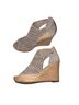 Marc Fisher Gray Heels Size 10 - photo 1