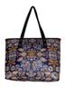 Coach 100% Canvas Floral Blue Orange Tote One size - photo 2