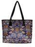 Coach 100% Canvas Floral Blue Orange Tote One size - photo 11