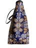 Coach 100% Canvas Floral Blue Orange Tote One size - photo 7