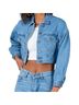 Princess Polly Blue Jacket Size 0 - photo 1