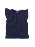Moa Moa Blue Short Sleeve Blouse Size M - photo 1