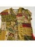 Citron Floral Stripes Multi Color Short Sleeve Blouse Size M - photo 8