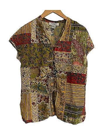 Citron Short Sleeve Blouse (view 1)
