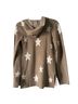 Splendid Stars Tan White Cardigan Size XS - photo 2