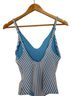 Aerie Stripes Blue White One Piece Swimsuit Size S - photo 2