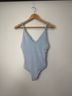 Aerie Stripes Blue White One Piece Swimsuit Size S - photo 5