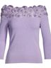 Boston Proper Solid Purple Pullover Sweater Size M - photo 1