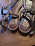 FRYE Brown Sandals Size 7 - photo 3