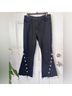 Rachel Roy Solid Black Silver Jeans Size 32 waist - photo 10