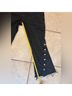 Rachel Roy Solid Black Silver Jeans Size 32 waist - photo 7