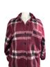 Staccato 100% Polyester Plaid Red Black Gray White Jacket Size M - photo 1