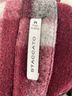 Staccato 100% Polyester Plaid Red Black Gray White Jacket Size M - photo 3