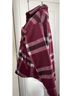 Staccato 100% Polyester Plaid Red Black Gray White Jacket Size M - photo 4