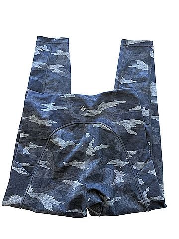 Athleta Ultimate Camo 7/8 Tights High Rise Side Pocket Leggings (view 2)