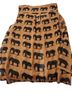 Forever 21 Animal Print Brown Sleeveless Blouse Size M - photo 2