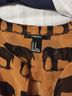 Forever 21 Animal Print Brown Sleeveless Blouse Size M - photo 3