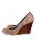 Tory Burch Brown Wedges Size 7 1/2 - photo 3