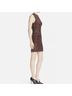 Alice + Olivia Solid Red Black Cocktail Dress Size 4 - photo 6