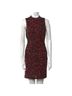 Alice + Olivia Solid Red Black Cocktail Dress Size 4 - photo 1
