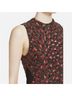Alice + Olivia Solid Red Black Cocktail Dress Size 4 - photo 4