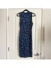Alice + Olivia Solid Blue Black Cocktail Dress Size 8 - photo 4