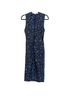 Alice + Olivia Solid Blue Black Cocktail Dress Size 8 - photo 2