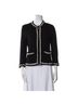 Alice + Olivia Solid Black Blazer Size M - photo 1
