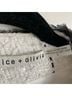 Alice + Olivia Stripes White Black Blazer Size 6 - photo 5
