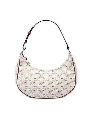 Céline Triomphe Coated Canvas Ava Shoulder Bag (view 1)