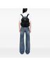 Prada 100% Nylon Black Saffiano Trimmed Tessuto Backpack One size - photo 2